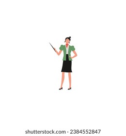 conjunto vectorial de poses de mujeres en vectores de ropa verde