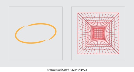 Vector set of Y2K. Brutalism star and flower shapes. For modern T-shirts designed. Projects, posters, banners. Vector illustration