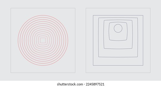 Vector set of Y2K. Brutalism star and flower shapes. Cyberpunk elements. Projects, posters, banners. Vector illustration
