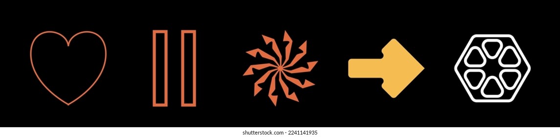 Vector set of Y2K. Rave psychedelic retro futuristic set. For modern T-shirts designed. Stars, starburst . Vector illustration