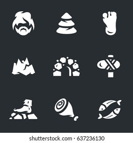 Vector Set of Yeti Icons.