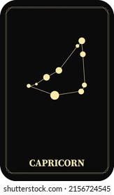 Conjunto vectorial de signos de zodiaco. Tarjetas mágicas. Cartas místicas de tarot. Grabado retro-vintage al estilo boho. Fases de la luna.