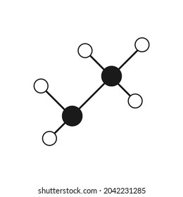 vector several connected circles lines abstract shape X
