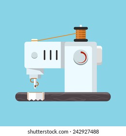 Vector Sewing Machine