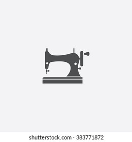 Vector Sewing Machine Icon