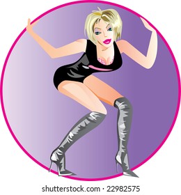 Vector Sexy girl