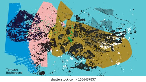 Fondo de combinación de tinta elegante en el vector
