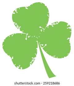 vector shamrock for st. Patrick day