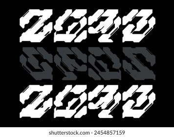 Vector shape. Brutalist abstract geometric shapes and grids. Brutal contemporary figure star oval spiral flower and other primitive elements.