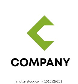 Vector shape C Logo variations. Beautiful sign design