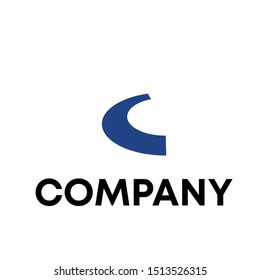 Vector shape C Logo variations. Beautiful sign design