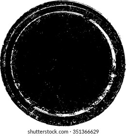 Vector Shape . Circle Stamps . Round Brush Stroke . Icon, Logo, Banner Design .