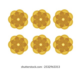 Vector Shape Design Multicolor Patten Line blob