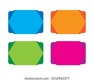 Blob de Linha de Padrão Multicolor de Design de Forma de Vetor