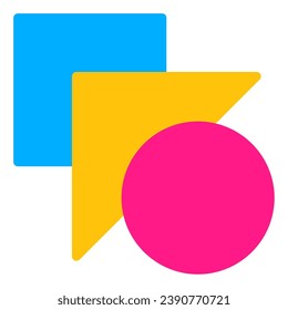 Vector Shape icon illustration for web, app, infographic, etc