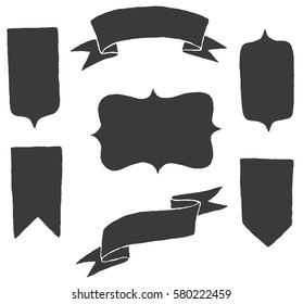 Vector shapes set