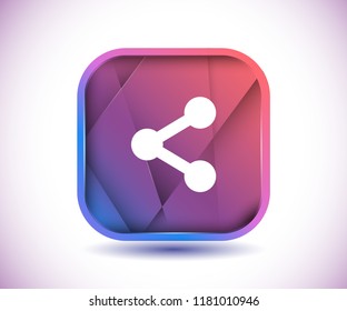 Vector share icon