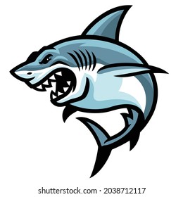 Vector of Shark Fish Sport Logo Mascot