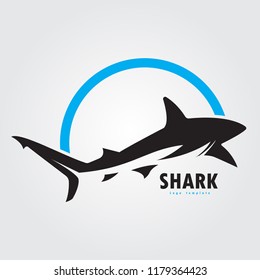 vector shark logo