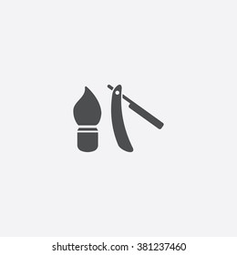 Vector shaving Icon