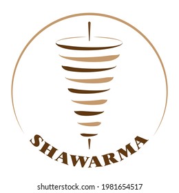 Vector Shawarma Restaurant Logo, Food Logo