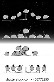 Vector sheep