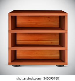 vector shelf illustration