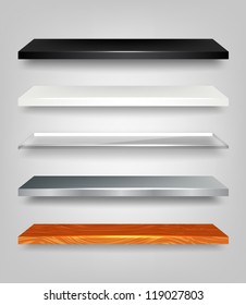 Vector Shelves Collection