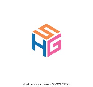 Vector SHG logo template