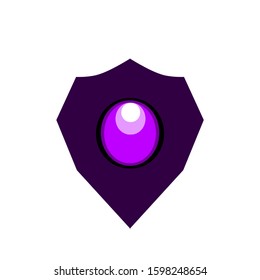 vector shield, abstract shield design with a simple concept.