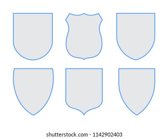 Vector Shield icon set