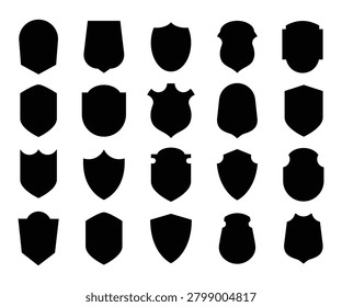 Vector Shields Set ,20 shields