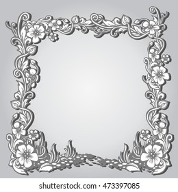 Vector shine geometry background pattern, seamless texture. 3D panel abstract