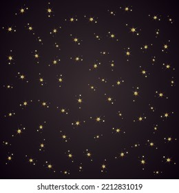 Icono de brillo o brillo del vector aislado en fondo blanco
