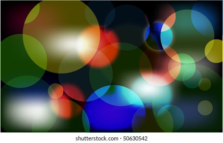 vector shining abstract lights background