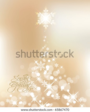 Similar – Image, Stock Photo Christmas bokeh Elegant