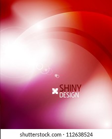 Vector shiny background