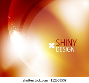 Vector shiny background