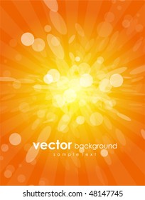 Vector shiny background