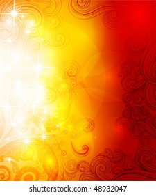 Vector shiny background