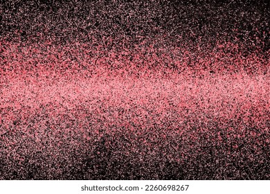 Vector shiny background. Pink splashes on a black background. Background, template, banner design.