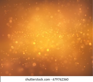 Vector shiny circle bokeh blurred lights background. EPS10