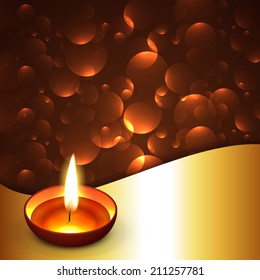 Vektor-glänzender Diwali-Hintergrund