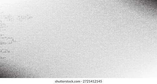 Folha brilhante do vetor ou padrão metálico prata. Textura de vidro fosco transparente, branco fosco e cinza, efeito de desfoque
