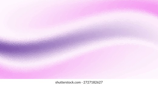 Lámina de Vector brillante o patrón metálico plateado. Textura del vidrio esmerilado transparente, blanco mate y gris, efecto de desenfoque	