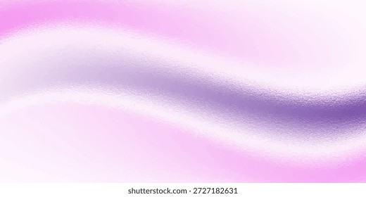 Folha brilhante do vetor ou padrão metálico prata. Textura de vidro fosco transparente, branco fosco e cinza, efeito de desfoque	