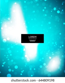 Vector shiny glittering light abstract background