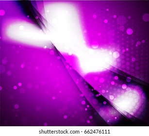 Vector shiny glittering light abstract background