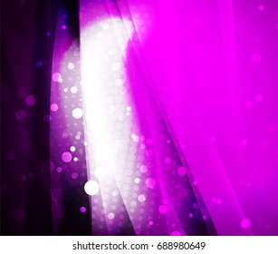 Vector shiny glittering light abstract background