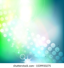 Vector shiny light abstract background with beam effects for your presentation. Modern template